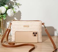 Bohemian Style Woven Crossbody Bag