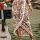 Paisley Print Tassel Trim Wrap Hem Skirt